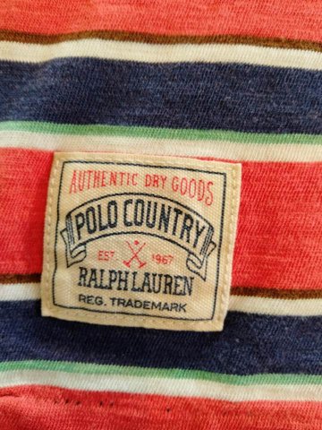 ポロ ラルフローレン ポロカントリー Tシャツ レッド Polo Countryの画像
