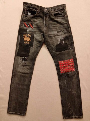 ポロ ラルフローレン ジーンズ ブラック SULLIVAN SLIMの画像