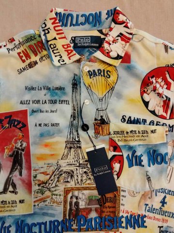 ポロ ラルフローレン ポロシャツ 絵柄の画像