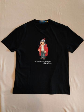 ポロ ラルフローレン ポロベア Tシャツ ブラックの画像