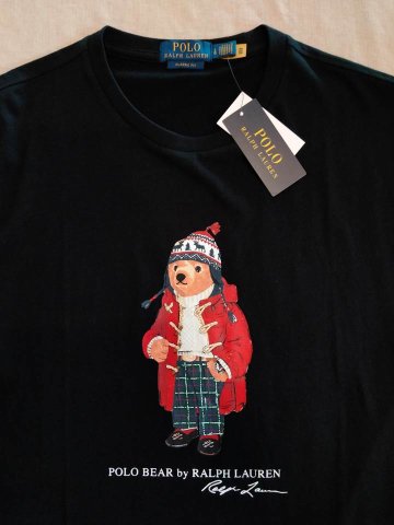 ポロ ラルフローレン ポロベア Tシャツ ブラックの画像