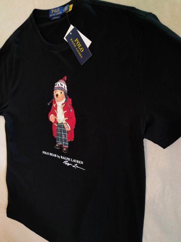 ポロ ラルフローレン ポロベア Tシャツ ブラックの画像