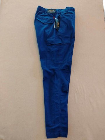 ポロ ラルフローレン カーゴパンツ ブルーの画像