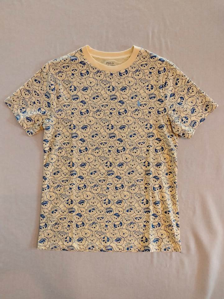 ポロ ラルフローレン Tシャツ ポロベア イエローの画像