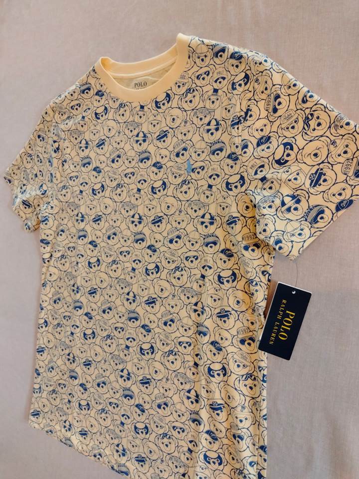ポロ ラルフローレン Tシャツ ポロベア イエローの画像