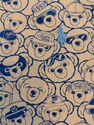 ポロ ラルフローレン Tシャツ ポロベア イエローの画像