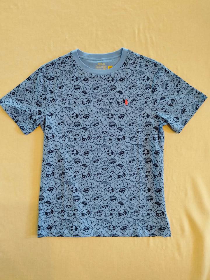 ポロ ラルフローレン Tシャツ ポロベア ブルーの画像
