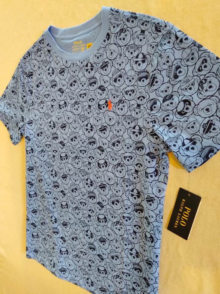 ポロ ラルフローレン Tシャツ ポロベア ブルーの画像