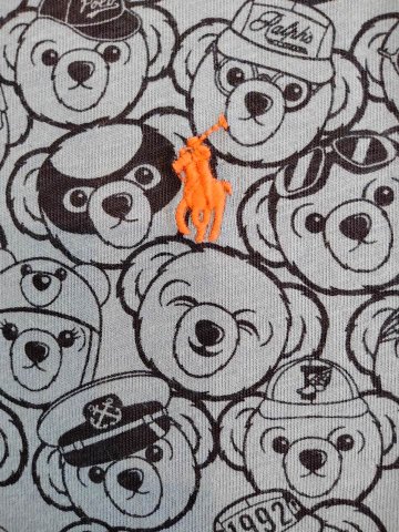 ポロ ラルフローレン Tシャツ ポロベア ブルーの画像