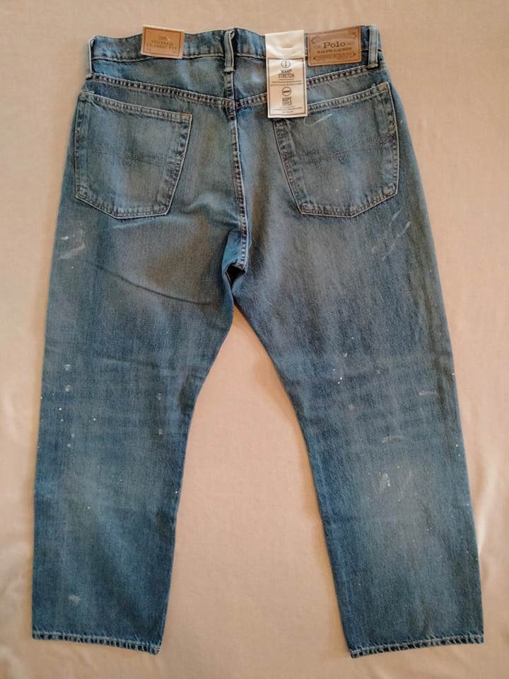 ポロ ラルフローレン ジーンズ ペイント加工 Classic fitの画像