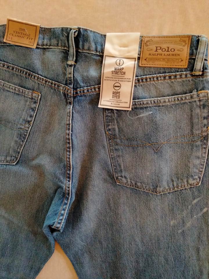 ポロ ラルフローレン ジーンズ ペイント加工 Classic fitの画像