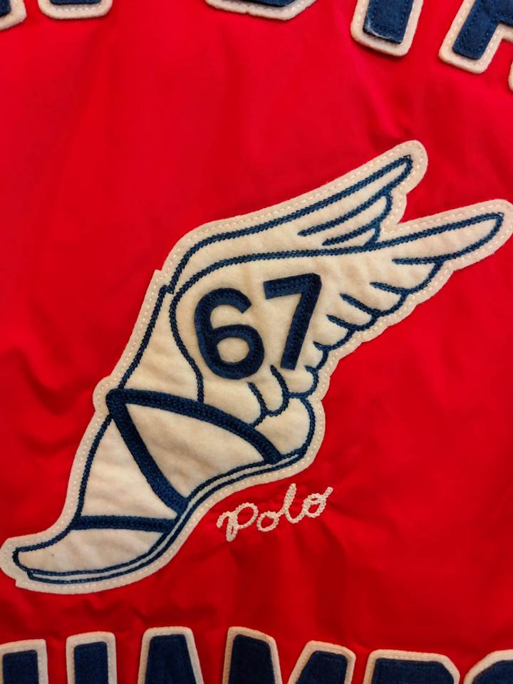 ポロ ラルフローレン コーチジャケット ウイングフット p wing