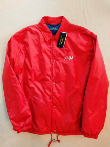 ポロ ラルフローレン コーチジャケット ウイングフット p wing