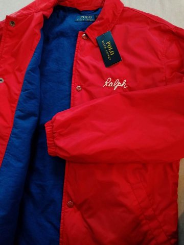 ポロ ラルフローレン コーチジャケット ウイングフット p wing