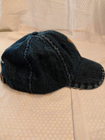 ポロ ラルフローレン キャップ ポロベア デニムの画像