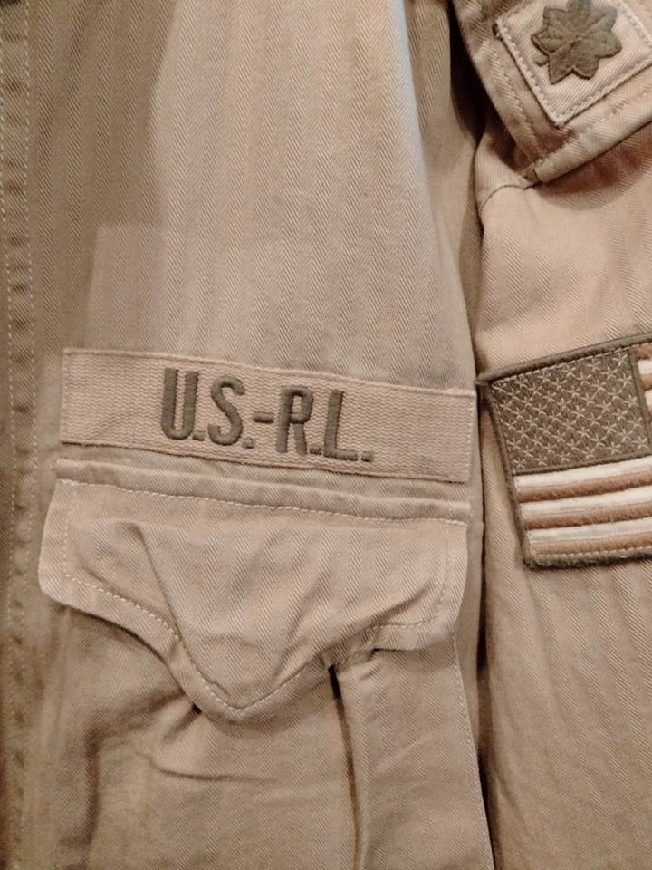 ポロ ラルフローレン M-65 ミリタリージャケットの画像