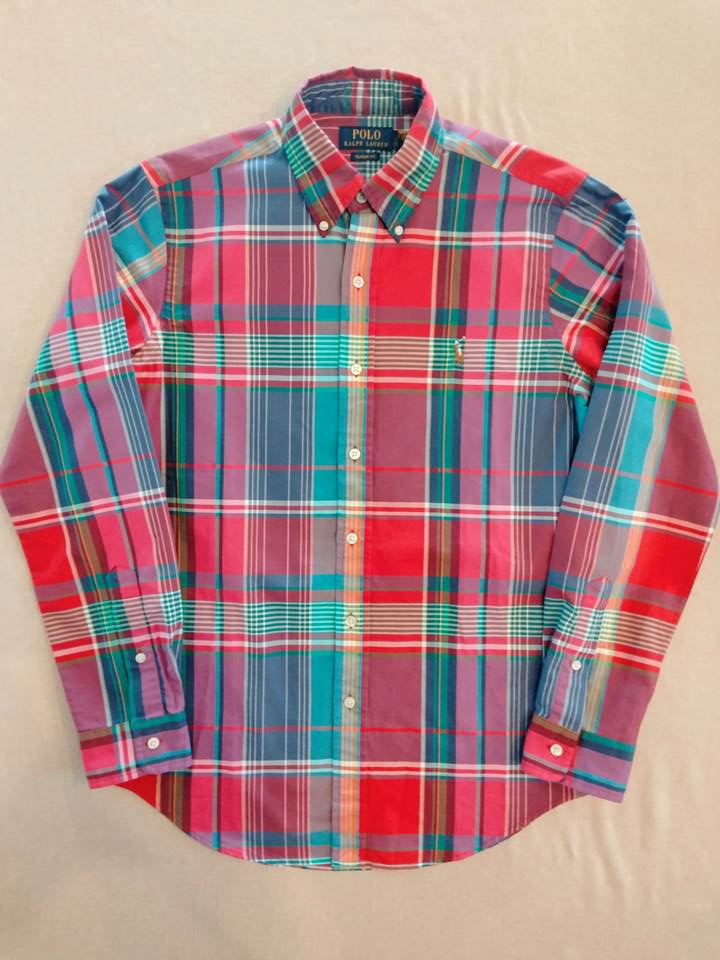 ポロ ラルフローレン ボタンダウンシャツ マドラスチェック｜Country Pie