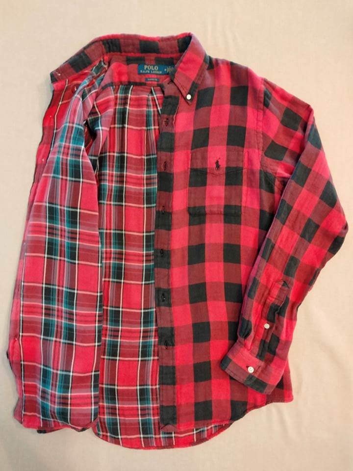 ポロ ラルフローレン ボタンダウンシャツ ネルシャツの画像