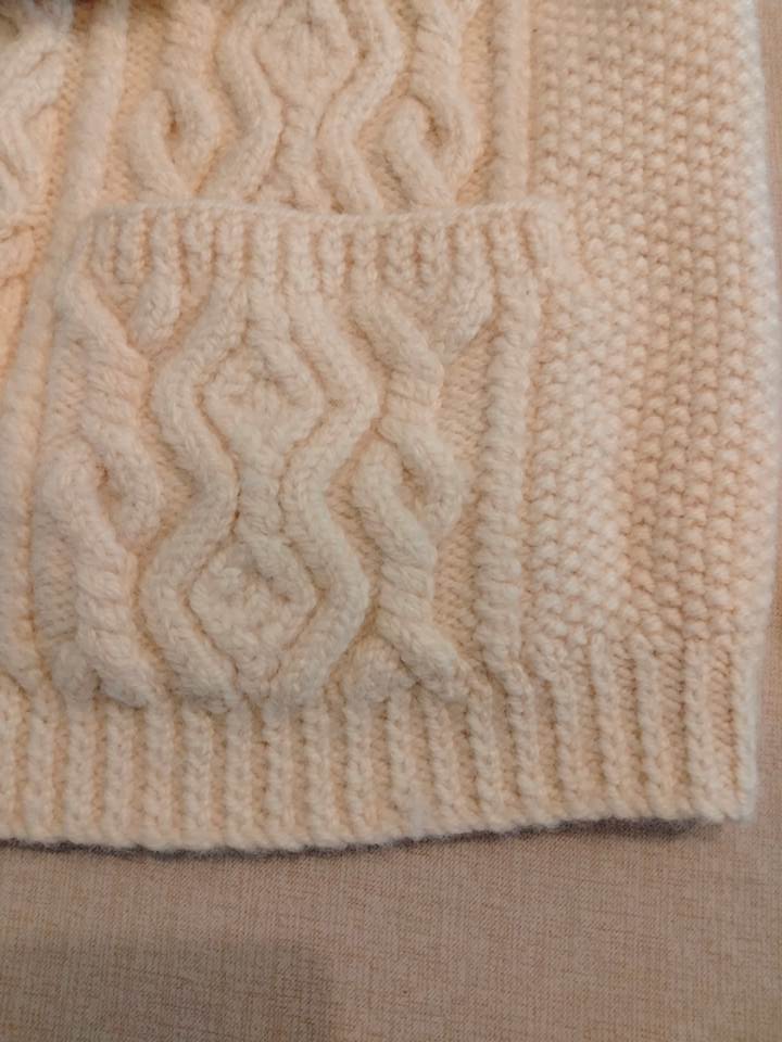 INVERALLAN カーディガン 3A スコットランド製（USED品）の画像