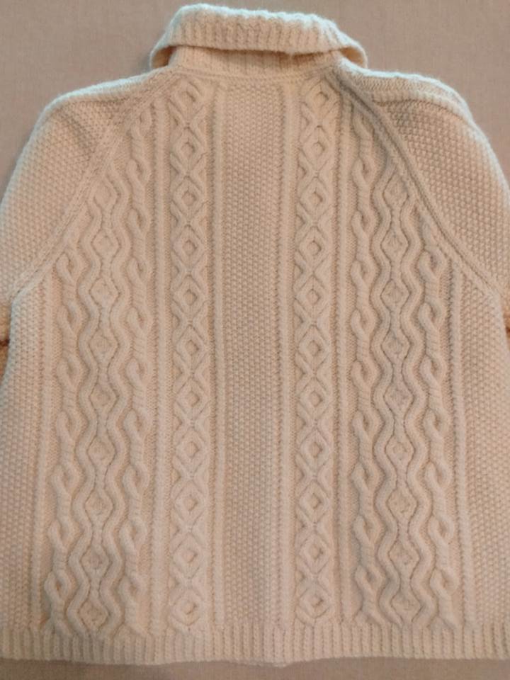 INVERALLAN カーディガン 3A スコットランド製（USED品）の画像