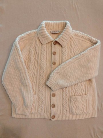 INVERALLAN カーディガン 3A スコットランド製（USED品）の画像