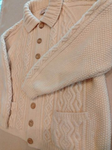 INVERALLAN カーディガン 3A スコットランド製（USED品）の画像