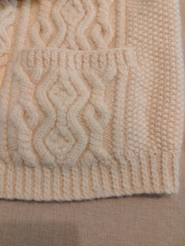 INVERALLAN カーディガン 3A スコットランド製（USED品）の画像