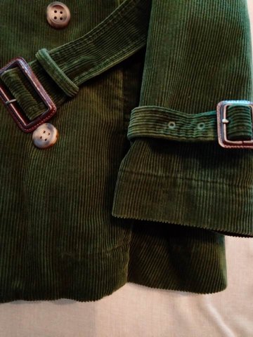 L.L.Bean コーデュロイ ジャケット グリーン USEDの画像