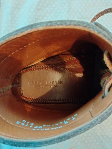 ラルフローレン ブーツ USA製 （USED品）の画像