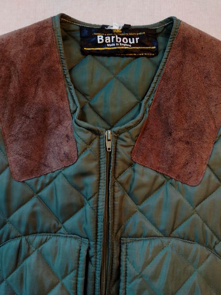 バブアー 英国製 キルティングベスト barbour（USED品）の画像