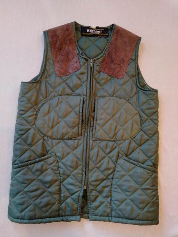 バブアー 英国製 キルティングベスト barbour（USED品）の画像