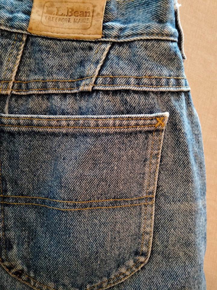 L.L.Bean  ジーンズ USA製 1980年代 （USED)の画像