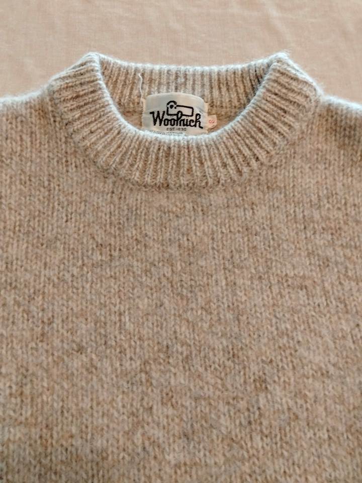 ウールリッチ ラグセーター woolrich （USED品）の画像