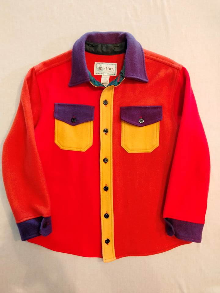 MELTON メルトン USA製 CPOシャツ （USED品）の画像