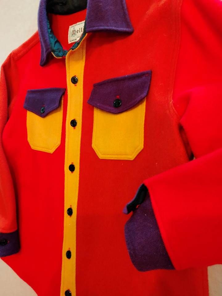 MELTON メルトン USA製 CPOシャツ （USED品）の画像