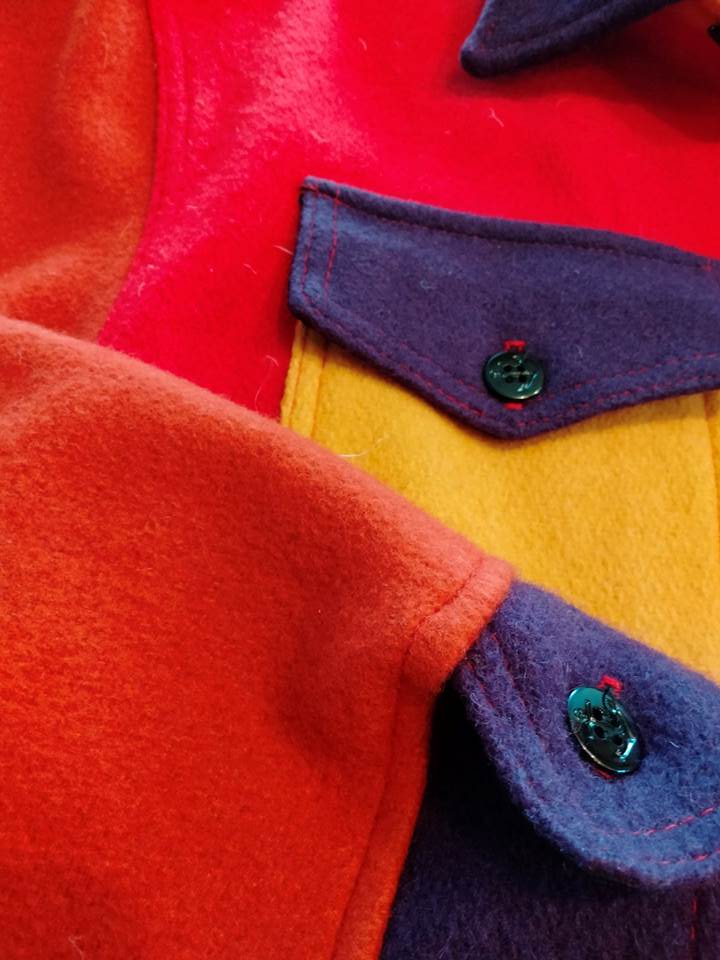 MELTON メルトン USA製 CPOシャツ （USED品）の画像