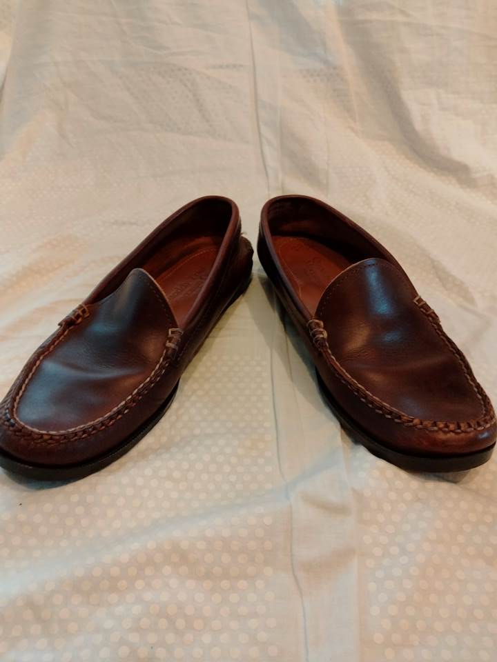 QUODDY TRAIL MOCCASIN 27cm USA製 モカシン（USED品）の画像