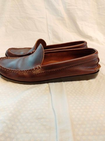 QUODDY TRAIL MOCCASIN 27cm USA製 モカシン（USED品）の画像