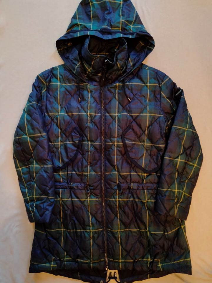 ポロ ラルフローレン ダウンジャケット タータンチェック（USED品）の画像