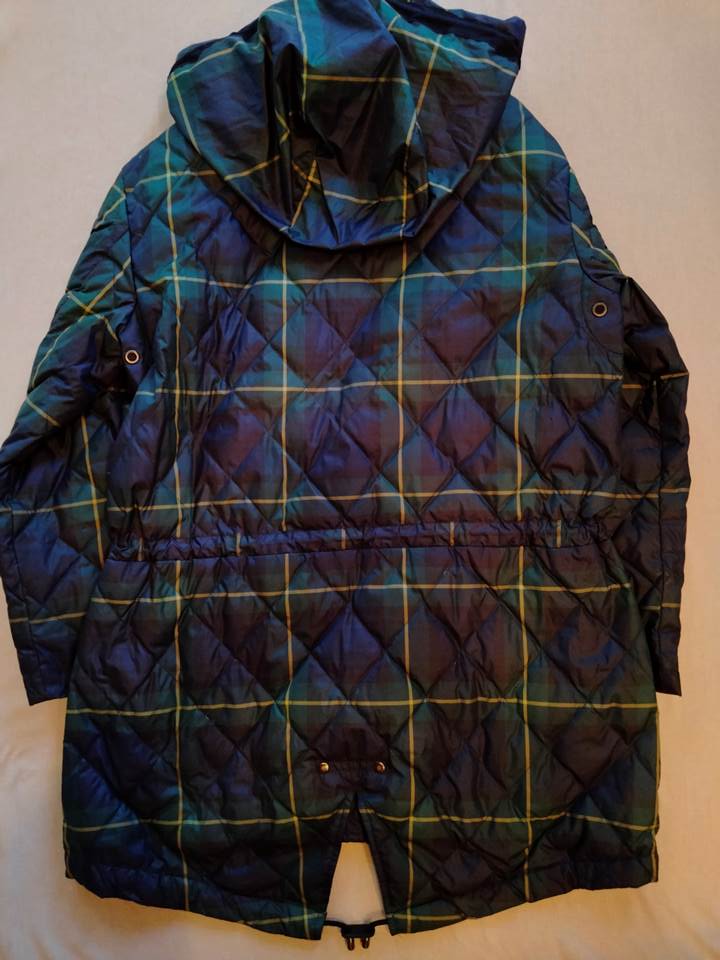 ポロ ラルフローレン ダウンジャケット タータンチェック（USED品）の画像