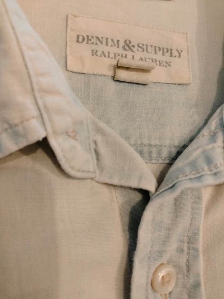 デニム＆サプライ ラルフローレン シャンブレー シャツ（USED品）の画像