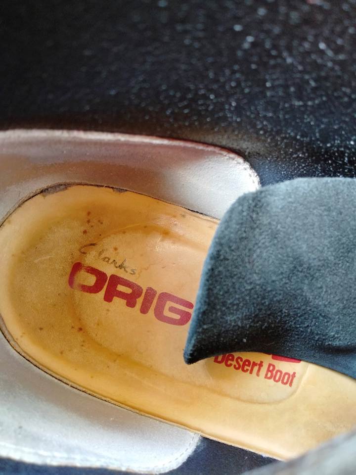 クラークス デザートブーツ clarks （USED品）の画像