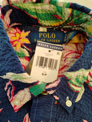 ポロ ラルフローレン シアサッカー ボタンダウンシャツの画像