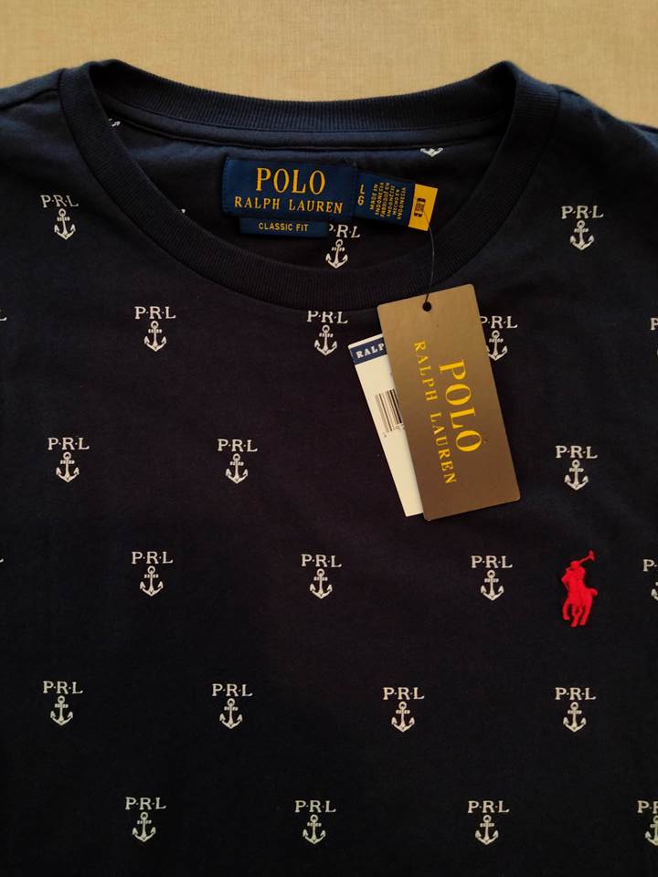 ポロ ラルフローレン Tシャツ ネイビーの画像