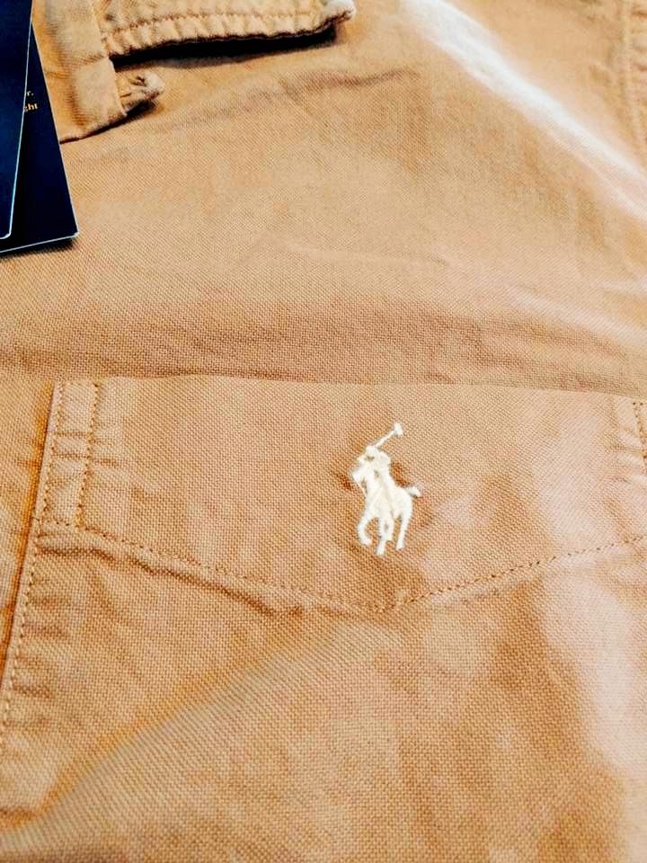 ポロ ラルフローレン シャツ オープンカラーの画像