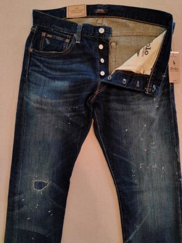 ポロ ラルフローレン VARICK SLIM STRAIGHT ジーンズの画像