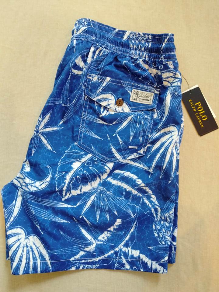 ポロ ラルフローレン スイム ショーツ ブルーの画像