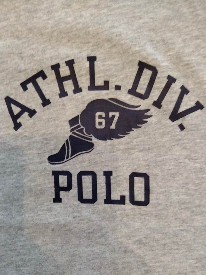 ポロ ラルフローレン Tシャツ グレーの画像