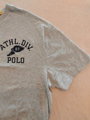 ポロ ラルフローレン Tシャツ グレーの画像