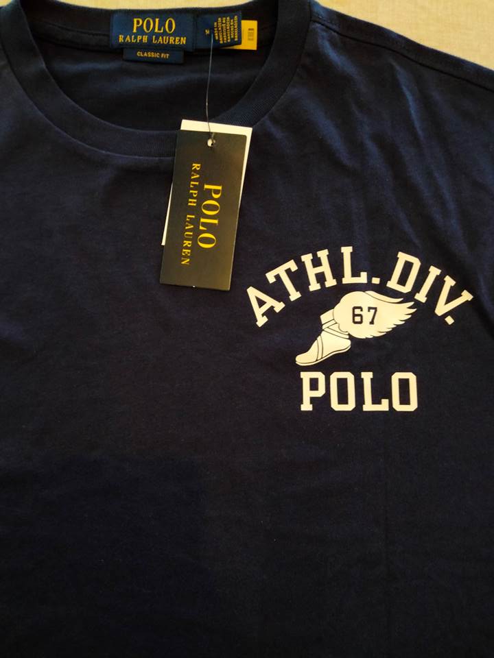 ポロ ラルフローレン Tシャツ ネイビーの画像
